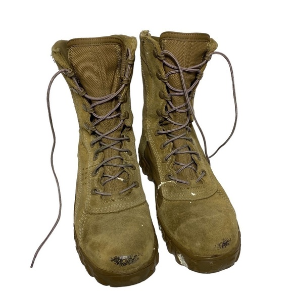Rocky Boots Steel Toe COYOTE; Military Boots 6.5 M - Picture 1 of 7